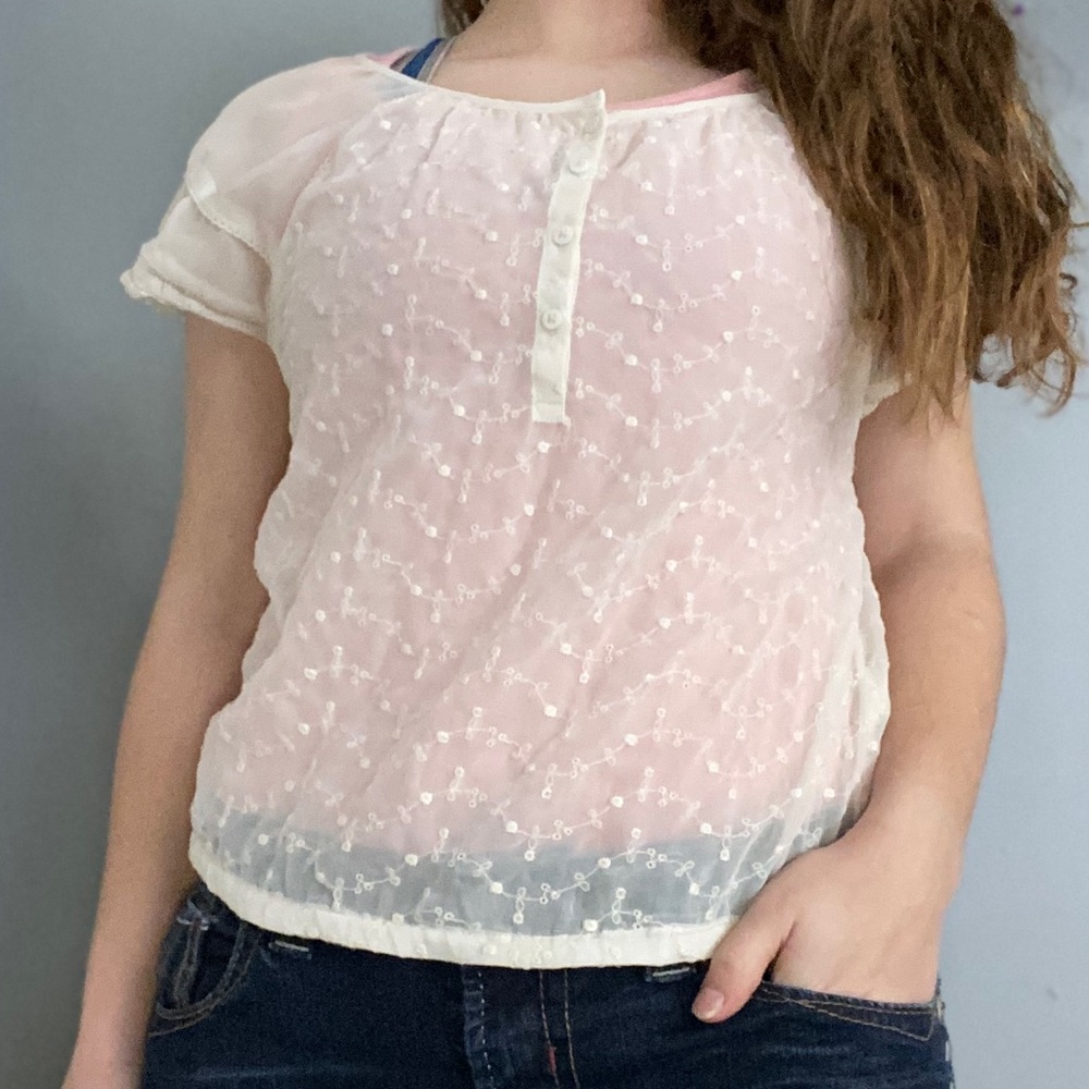 American Eagle Lace Blouse